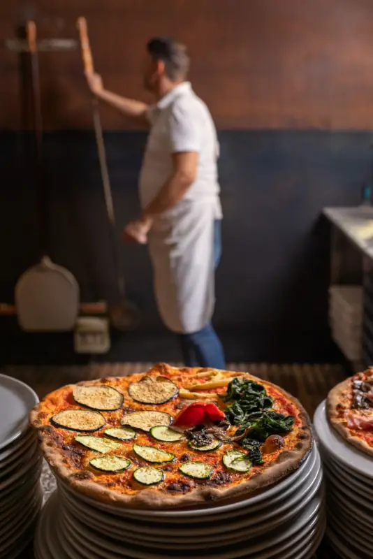 Pizza vegetariana